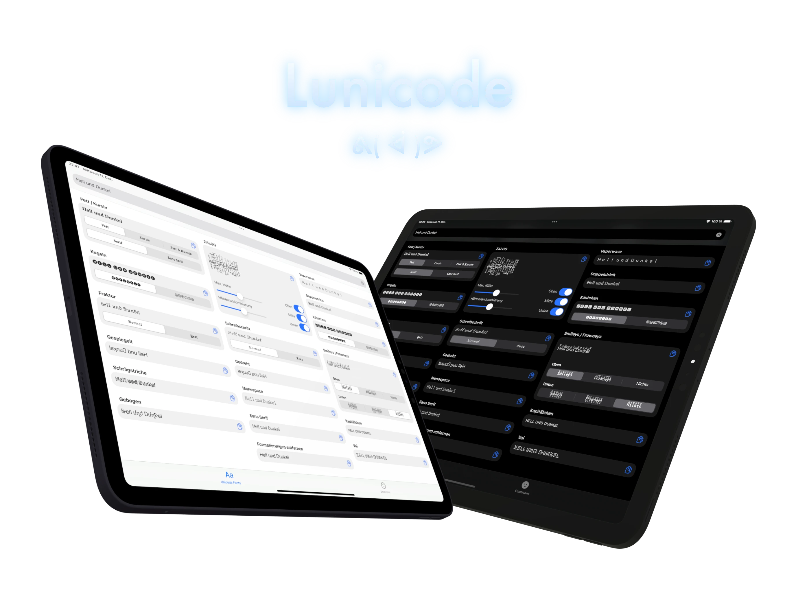 Lunicode.app