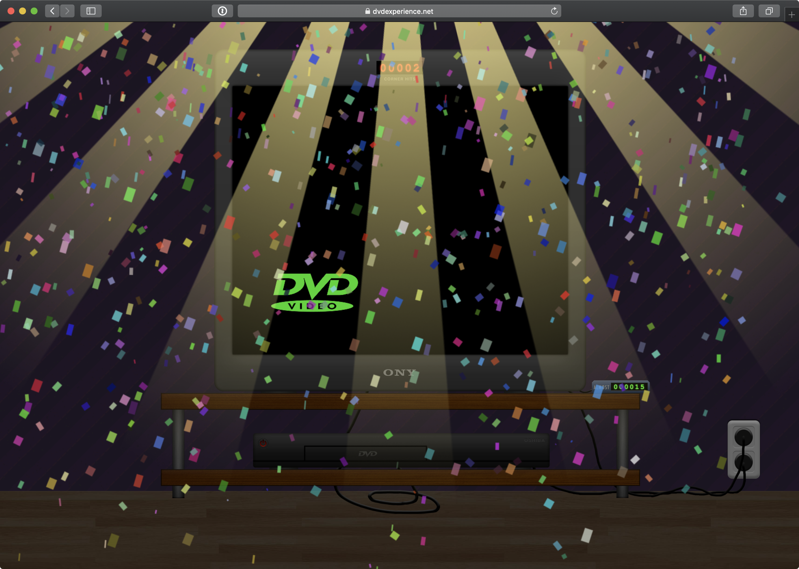 DVD Experience Screenshot