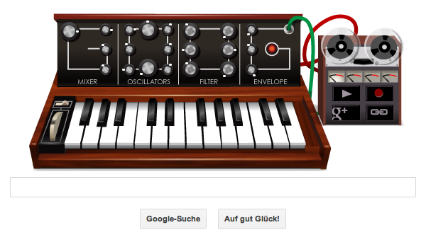 Moog Google Doodle